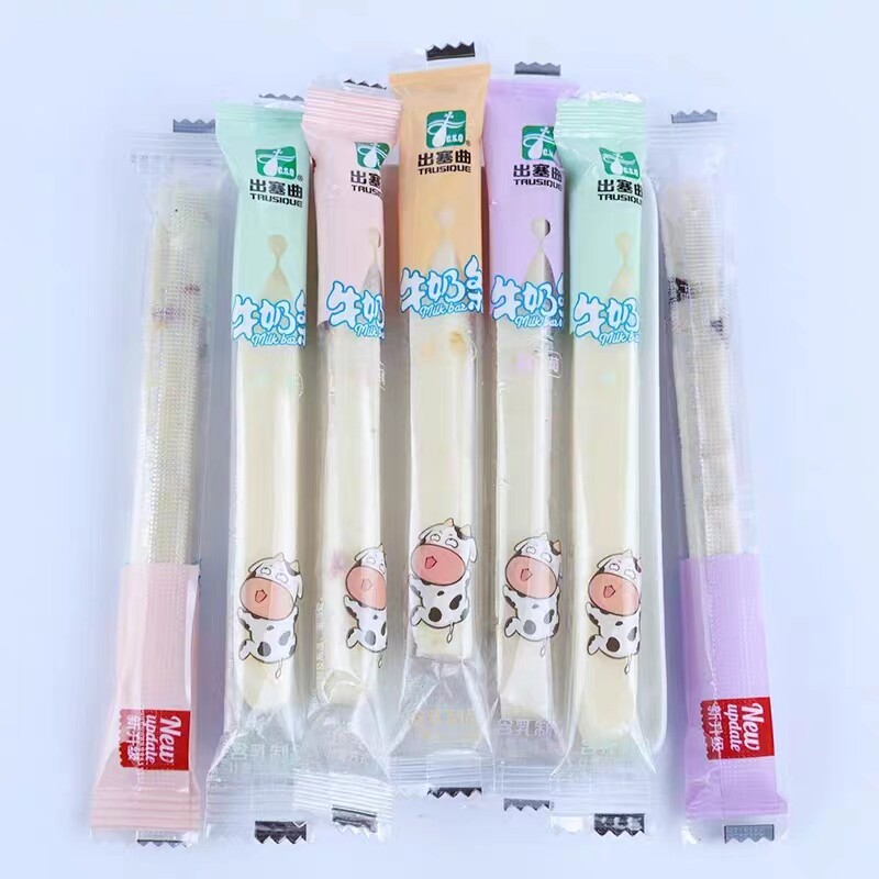 新疆包邮牛奶条内蒙古特产起司条酸奶条休闲 零食奶酪奶制品独立
