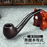 Старомодная курительная трубка ручной работы из сандалового дерева, мужской мундштук, аксессуары