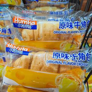 *小将哼哈牛角面包手撕夹心小面包早餐充饥解馋下午茶零食休闲/