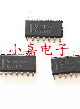 TLC27L4IDR TLC27L4I 精密四路 运算放大器 封装SOP14 质量保证