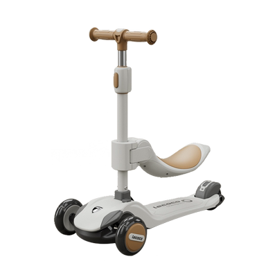 乐卡儿童滑板车可坐可骑滑