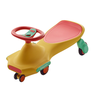 babycare扭扭车儿童滑滑车玩具2-8岁静音防侧翻音乐摇摆车溜溜车