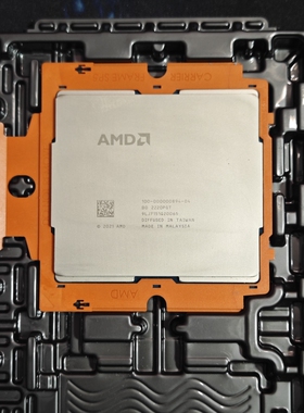 全新成色 AMD EPYC 9654QS不显 100-000000894-04 96核测试非ES