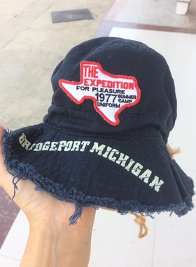 日系儿童帽子春秋DD男童遮阳防晒帽渔夫帽男孩出游盆帽休闲帽炸街