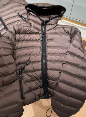 【三星95鹅绒】缪家同款95%鹅绒排骨鹅绒服女 秋冬新款连帽羽绒服