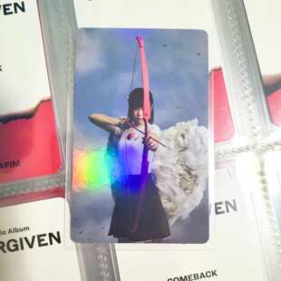 现货包邮金采源小卡 天使采闪卡射箭采 kim chaewon LESSERAFIM炽