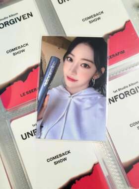 【现货包顺丰】LESSERAFIM炽入场卡fm樱 宫胁咲良Sakura 应援棒樱