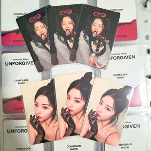 现货 许允真yunjin 芭蕾允狗狗允 LESSERAFIM 炽正规一电子专小卡