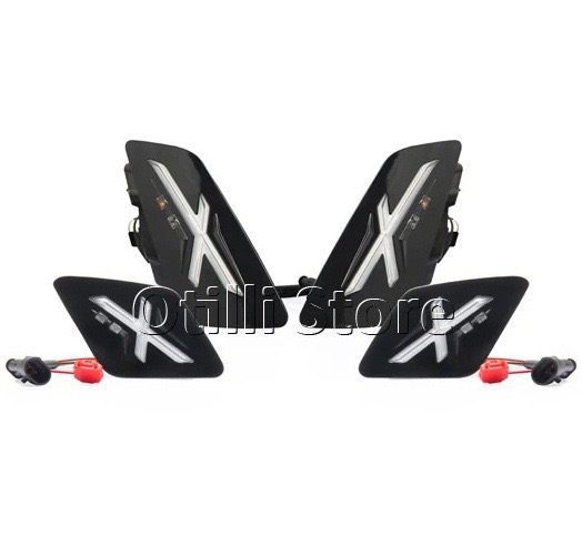 适用于vespa 24-25款GTS300 GTV300改装转向灯 方向灯 X信号灯