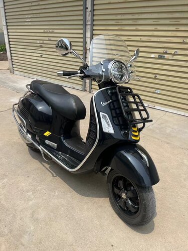 适用于vespa gts300改装风挡 熏黑挡风 加高风挡 mini竞技风挡