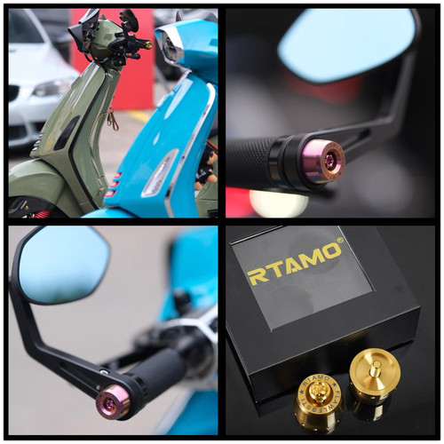 用于vespa春天150冲刺150 gts300 6日改装钛合金端子 手把端 加重