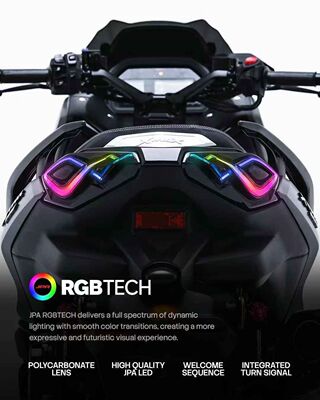 适用于雅马哈xmax300改装jpa大灯 尾灯 RGB款可调色大灯总成