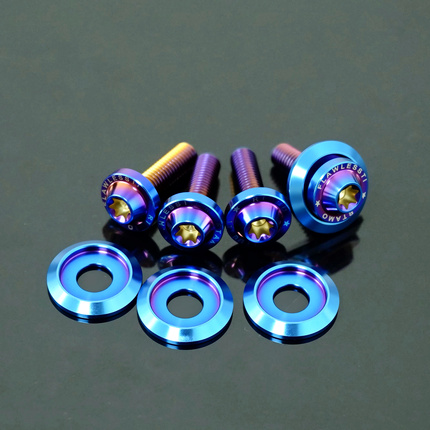 Suitable for Vespa Spring, Sprint 150, Gts300, Gtv300 Modified Remo Titanium Alloy Windshield Screws