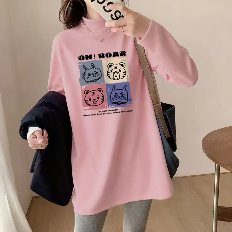 2025秋季韩版300斤大码女装胖mm德绒打底衫长袖t恤宽松上衣打底衫