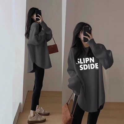 300斤秋冬加肥特大码胖mm加厚德绒打底衫女装内搭t恤长袖孕妇上衣