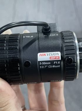 海康威视TV0550D-4MPIR代替 TV0550D-MPIR手动变焦四百万像素镜头