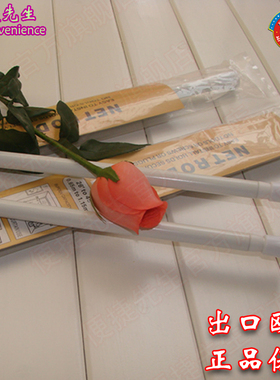 便捷先生出口欧美迷你伸缩杆窗帘杆浴帘杆门帘杆 115-210CM