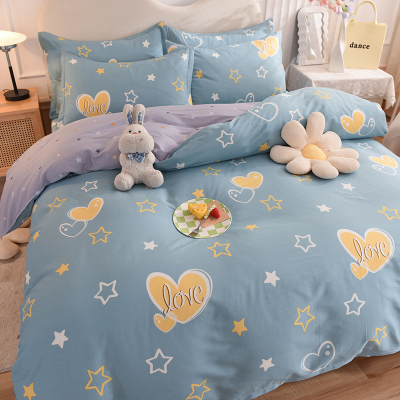 100纯棉被套单件全棉加厚被罩