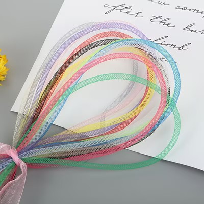 多彩网管可DIY节庆服装饰品