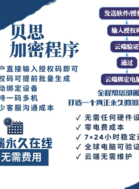 exe程序软件应用网络验证加密本地卡密系统一机一码加壳注册机码