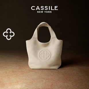 【意大利进口真鹿皮】卡思乐MINI马甲小托特包柔软高级感手提包