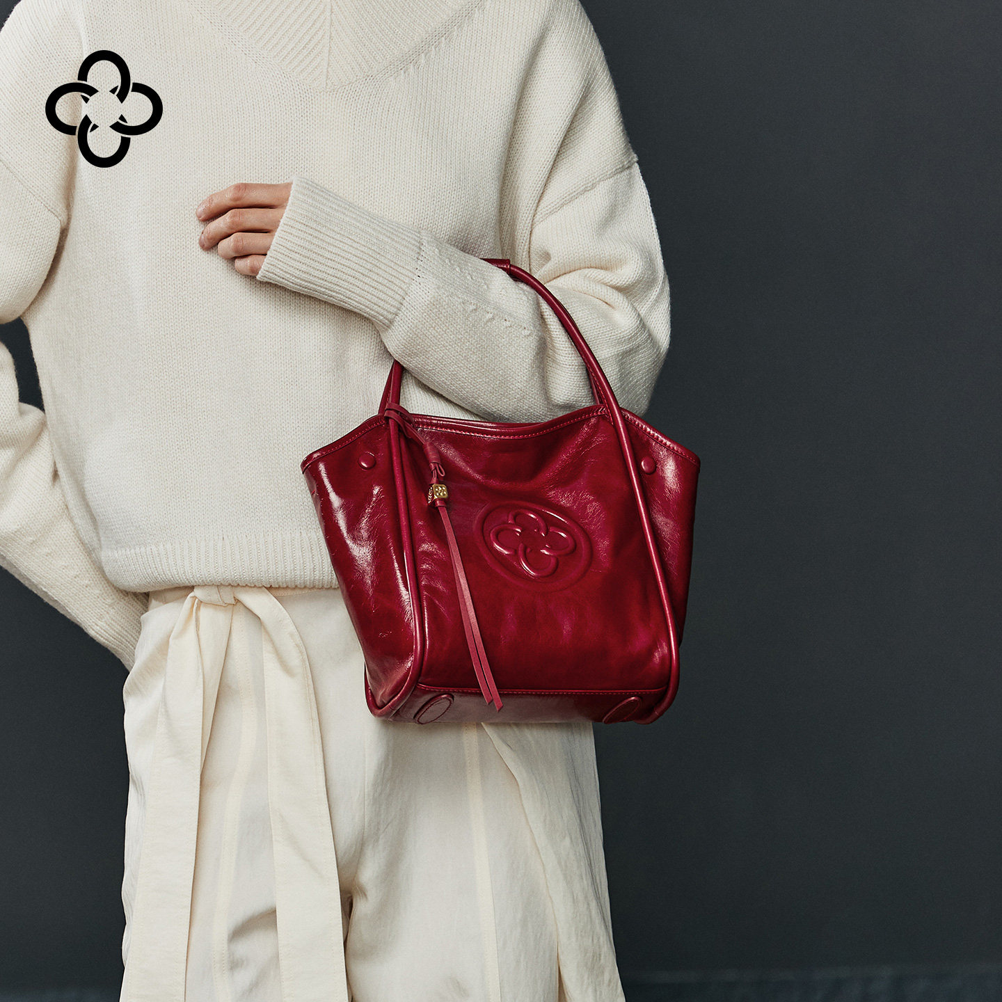 CASSILE卡思乐手提菜篮子女包高级单肩斜挎复古樱桃红婚包新娘包,箱包皮具/热销女包/男包,单肩包,淘宝优惠券,粉丝福利购,淘宝优惠卷