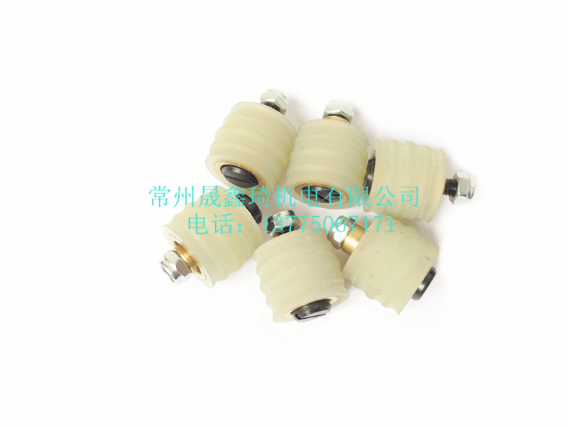 美国AT-7010P气动砂带机滚轮/传动轮/PU单边橡胶轮手持架子配件