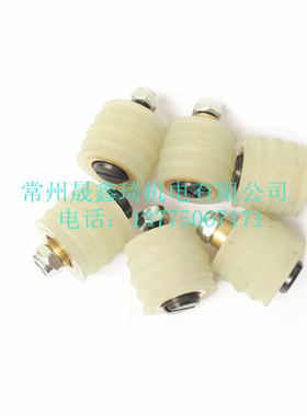 美国AT-7010P气动砂带机滚轮/传动轮/PU单边橡胶轮手持架子配件