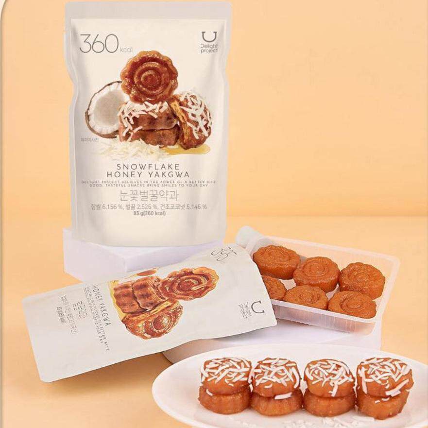韩国直发olive young蜂蜜药果含椰果药果韩式传统零食两种口味85g
