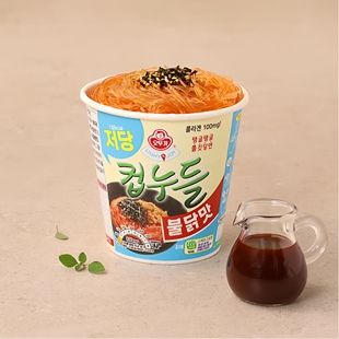 韩国直发不倒翁新品低卡辣味拌粉丝低糖火鸡热拉面两种口味速食面