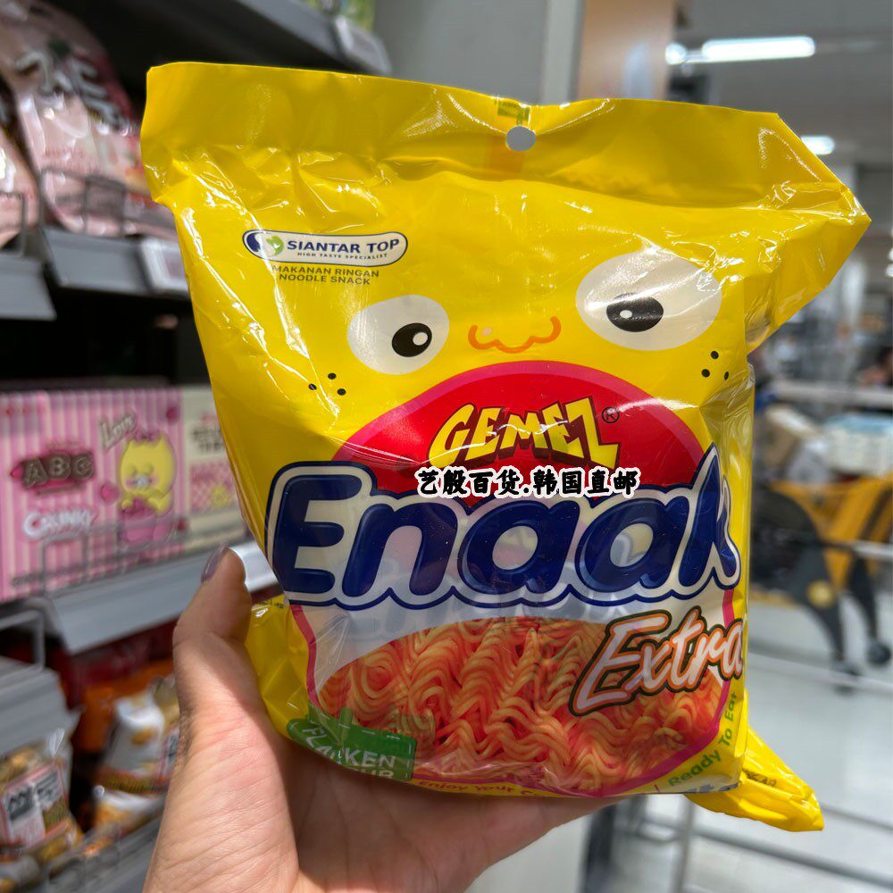 韩国直发GEMEZ  ENAAK烤鸡味小鸡面干脆面零食30g*5袋
