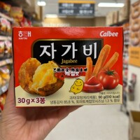 韩国直发海太Jagabee烤土豆薯条土豆原味番茄味30g*3袋香脆好吃