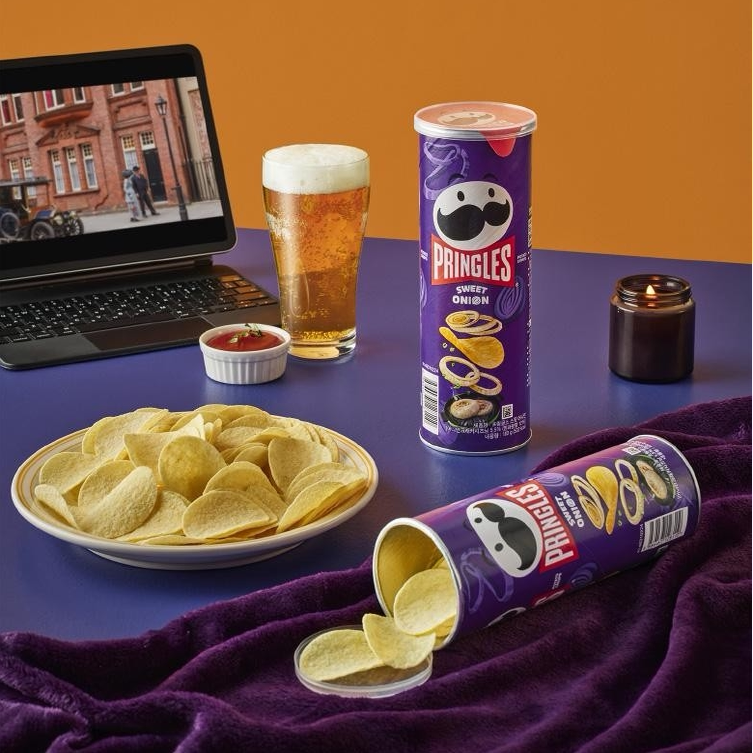 PRINGLES品客新品甜洋葱薯片