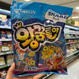韩国直发ORION 好丽友小蛇型软糖QQ软糖果味果汁橡皮糖零食255g