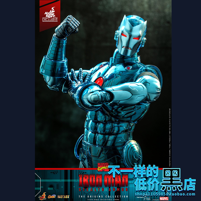 HT1/6漫威钢铁侠钢铁侠可动兵人