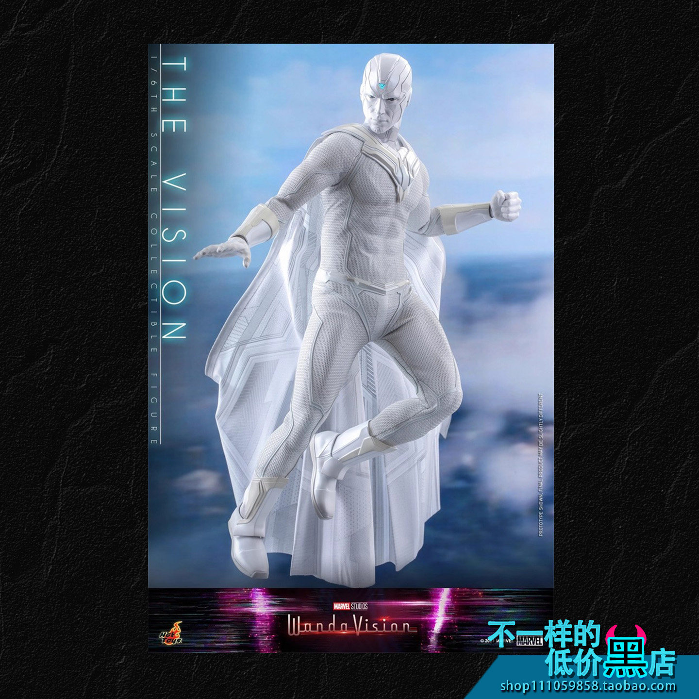 TMS054 HOTTOYS HT 1/6 旺达幻视 白幻视 可动玩偶玩具 现货