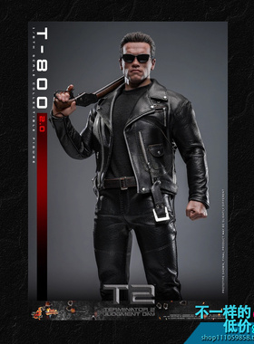 MMS795 HOTTOYS 1/6《终结者2：审判日》 T-800机器人2.0可动人偶