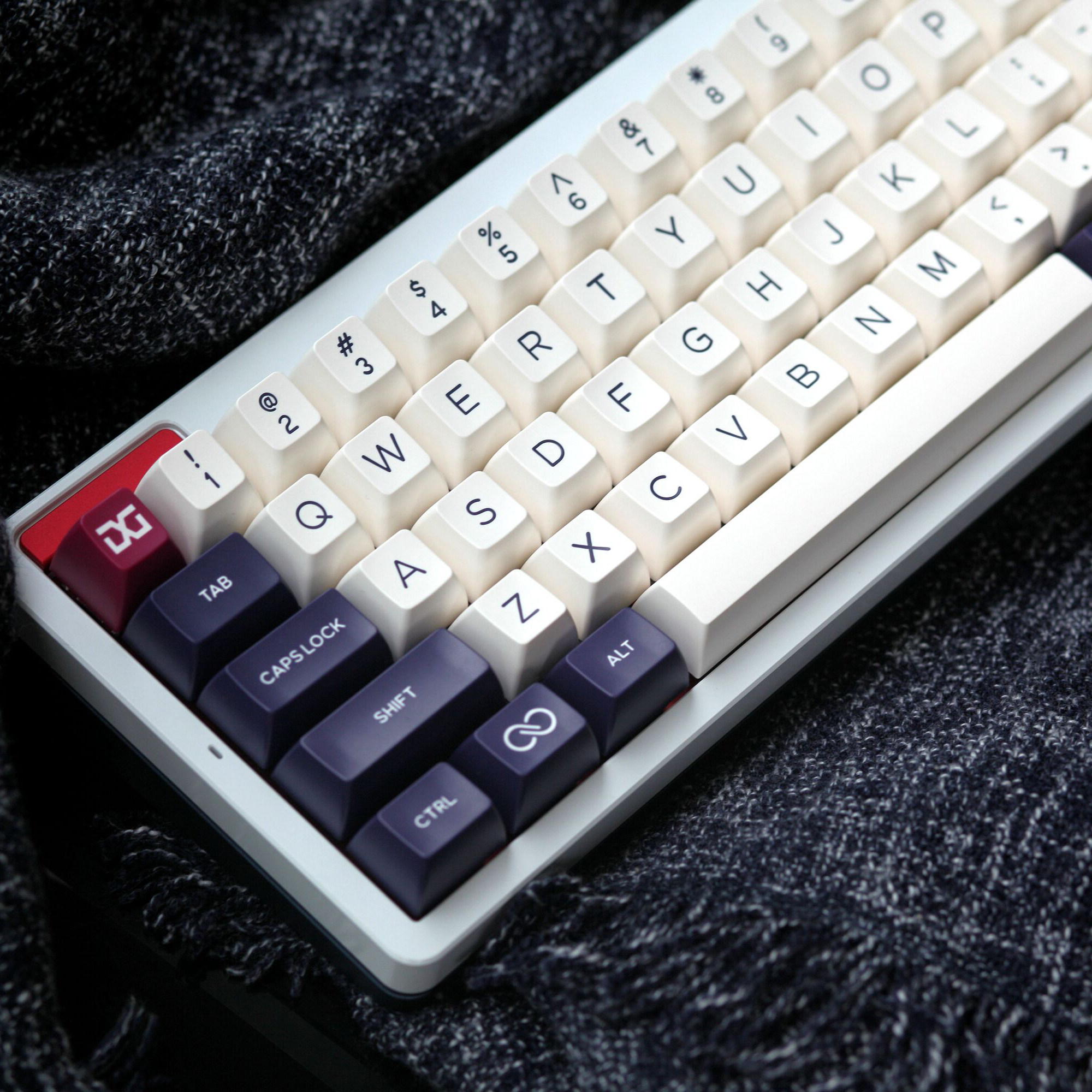 Mobius莫比乌斯domikeyABS二色成型机械键盘键帽SA高度球帽客制化图片
