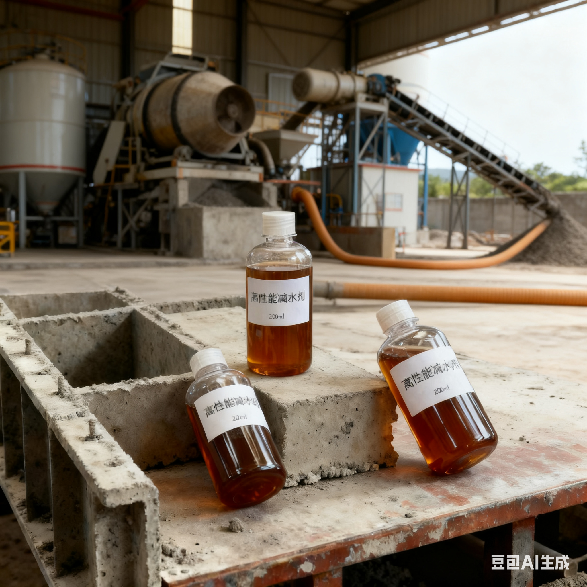 聚羧酸减水剂 混凝土外加剂 高性能减水剂 低掺量高流动 和易性佳