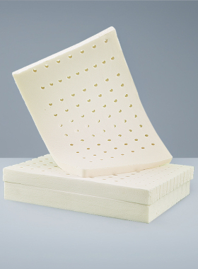 天然乳胶枕儿童枕头婴儿枕头1-3-6岁宝宝定型枕加长乳胶垫片