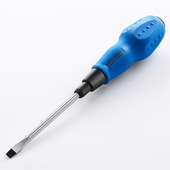 捷科螺丝刀一字起子小改锥批头家用维修五金工具软柄带磁ST