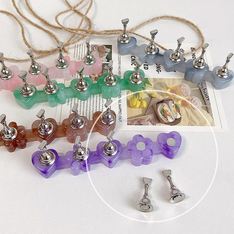 柏倩穿戴甲展示练习甲托底座套装