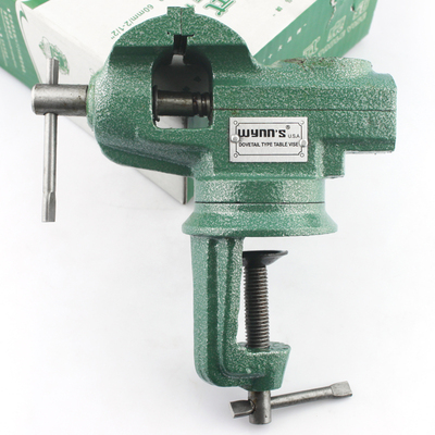 威力狮 60/50mm/桌虎钳/迷你台虎钳/小台钳/可360度旋转 台虎钳