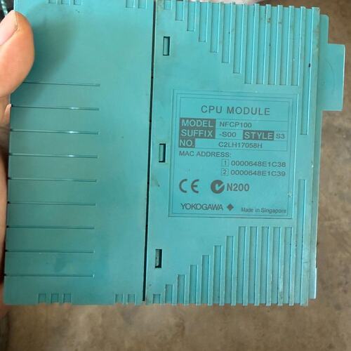 横河YOKOGAWA CPU模块，型号NFCP100-S00--议价商品