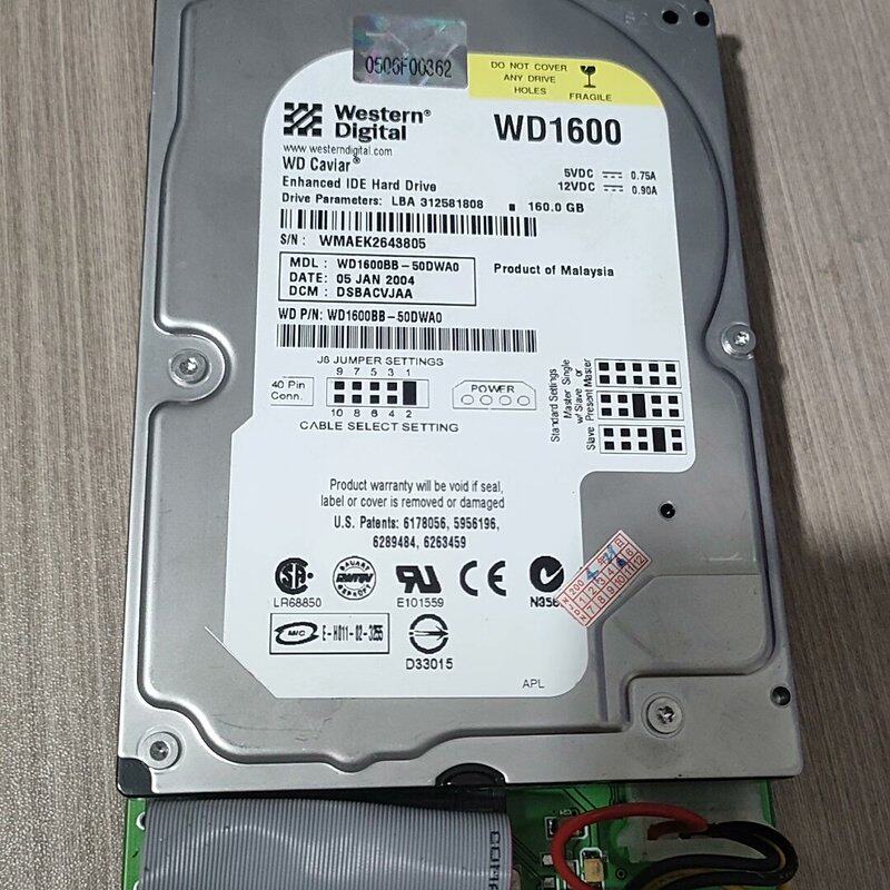 WD1600BB-50dwa0，二手的成色漂亮功能完好，需要--议价商品