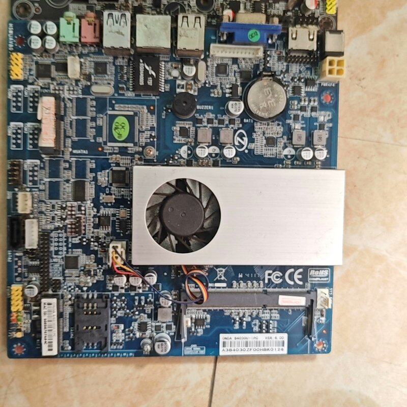 一片拆机 4030U-工控主板，带风扇，接口齐全，支持DD--议价商品