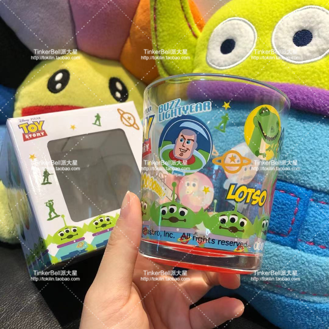 派大星巴斯三眼怪玻璃水杯