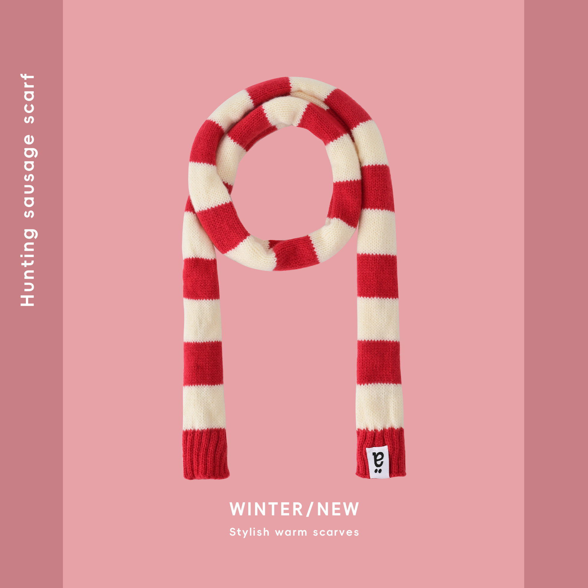 韩版条纹拼色儿童围巾保暖男女童针织围脖秋冬长款中小童脖套,童装/婴儿装/亲子装,围巾,淘宝优惠券,粉丝福利购,淘宝优惠卷