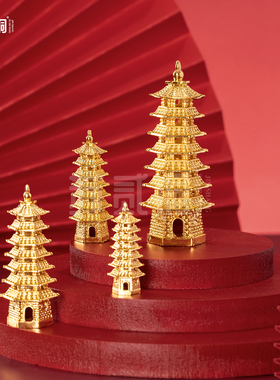 合金佛堂供奉三宝佛手上法器摆件