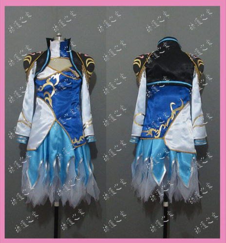 动漫之家cosplay服装  真三国无双6 王元姬 翠雨霈霁  新品